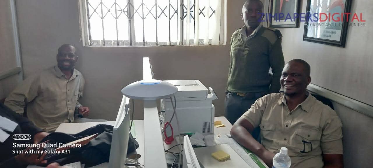 Moses Mpofu and Mike Chimombe in court