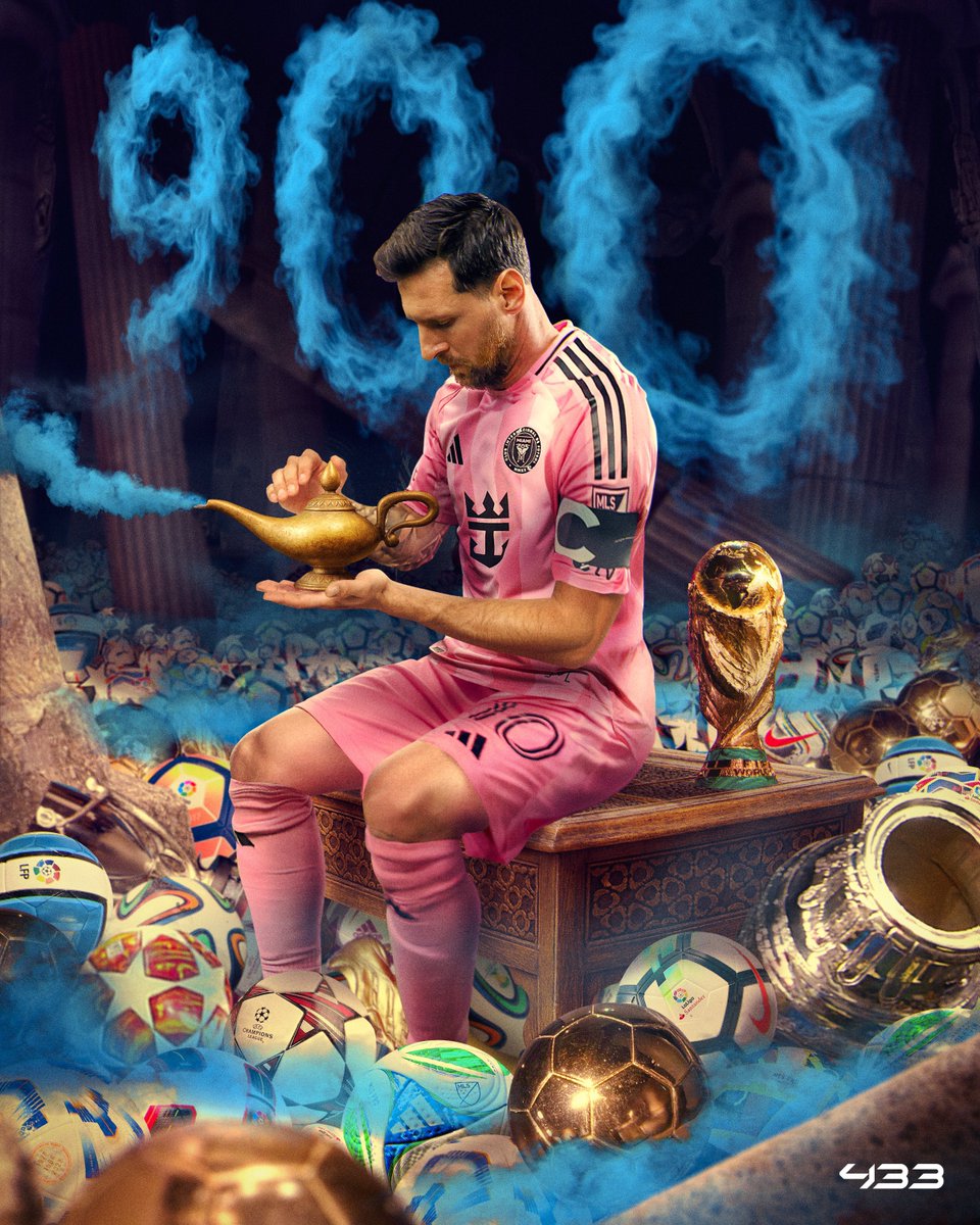 Lionel Messi celebrating a goal