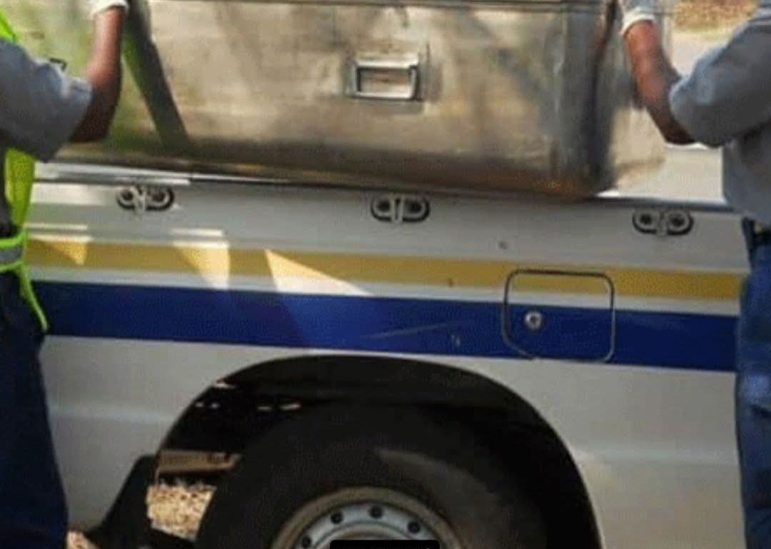 ZRP police vehicle at a crime scene