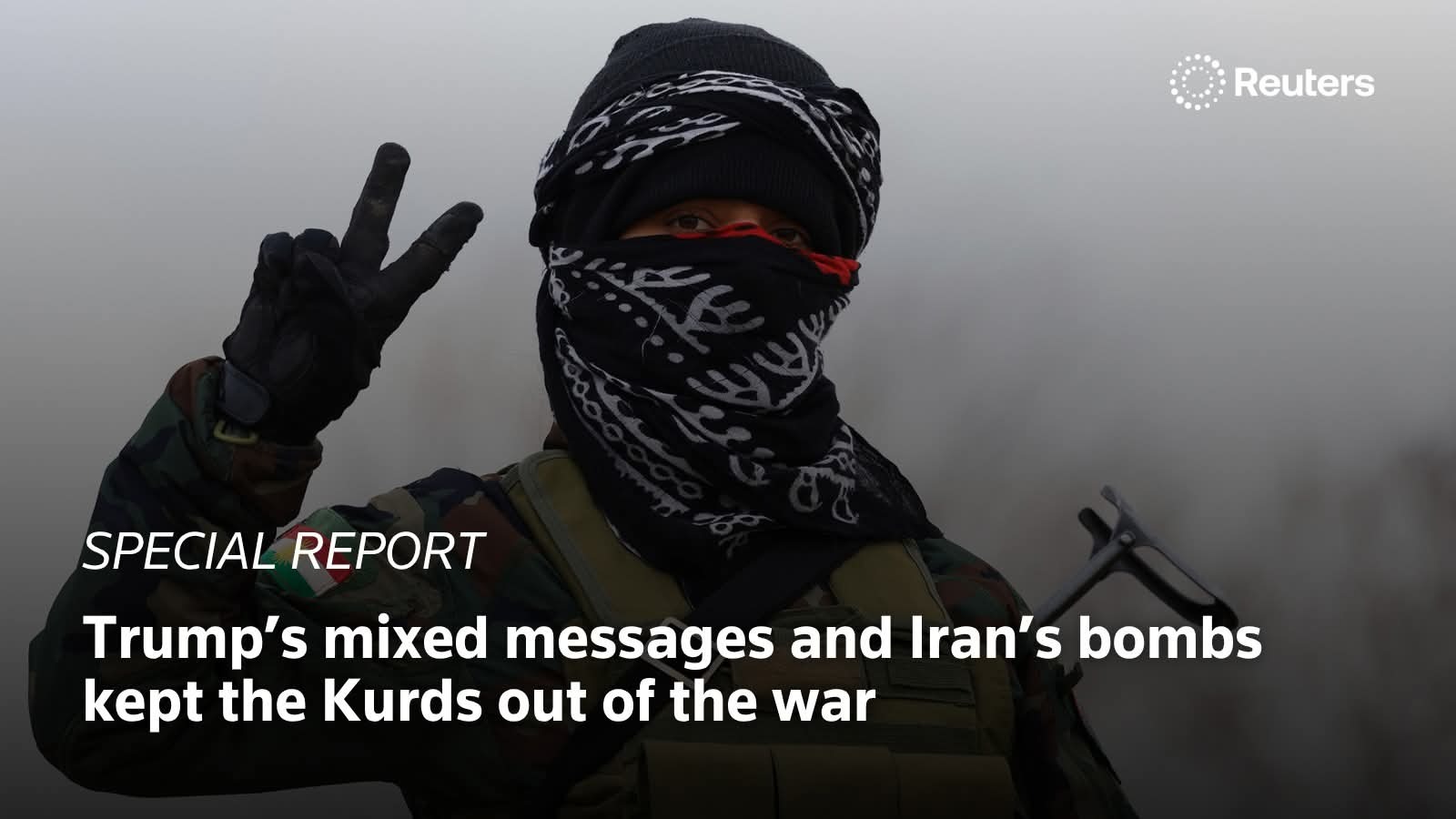 U.S. President Donald Trump speaks as Middle East conflict tensions rise