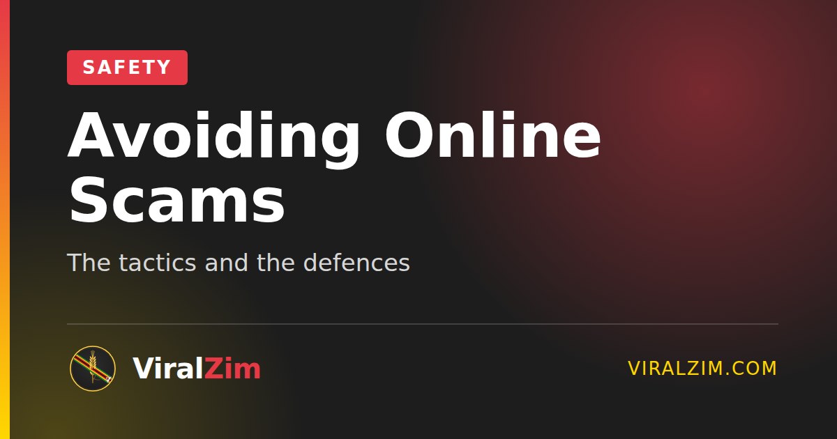 How to Avoid Online Scams in Zimbabwe: The Tactics and the Defences