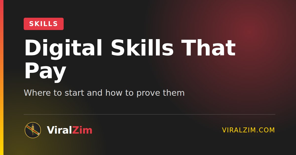 Digital Skills That Pay in Zimbabwe: Where to Start